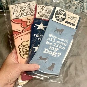 NEW Three pair of Primitives by Kathy LOL Socks